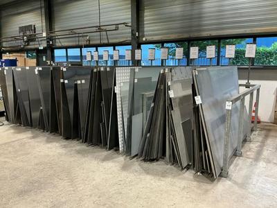 Översiktsbild av Sheet metal rack